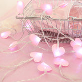 Illuminate Your Space with Enchanting String Lights: Heart, Rose, Star, and Moon Designs